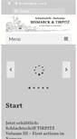 Mobile Screenshot of bismarck-tirpitz.com